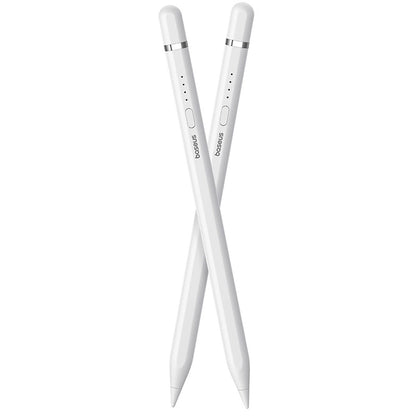 Baseus Smooth Writing 2 stylus with active tip for iPad + USB-A - Lightning cable and replaceable tip - white_8