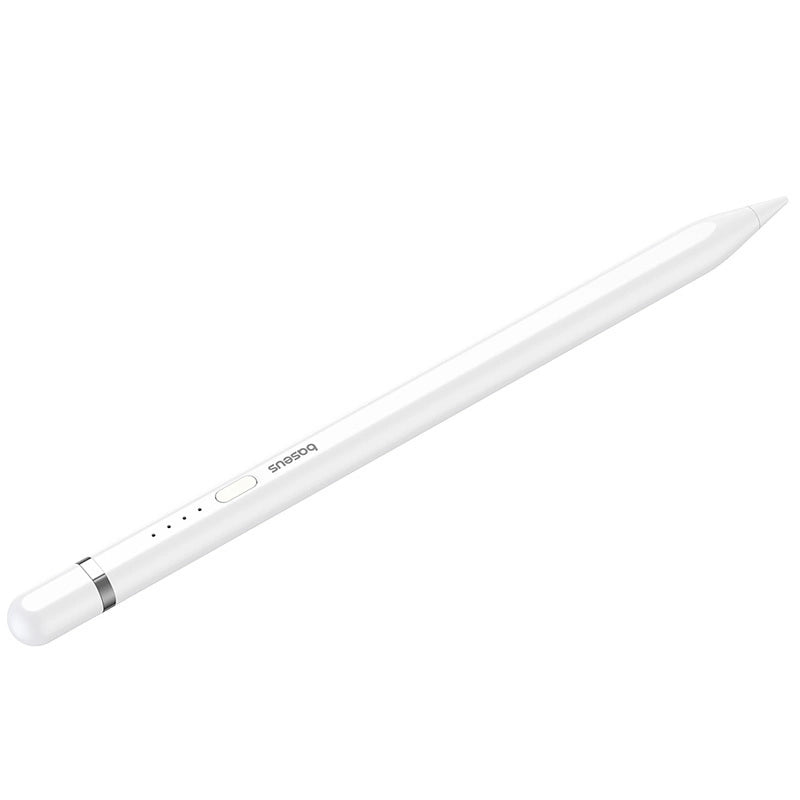 Baseus Smooth Writing 2 stylus with active tip for iPad + USB-A - Lightning cable and replaceable tip - white_9