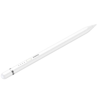 Baseus Smooth Writing 2 stylus with active tip for iPad + USB-A - Lightning cable and replaceable tip - white_9