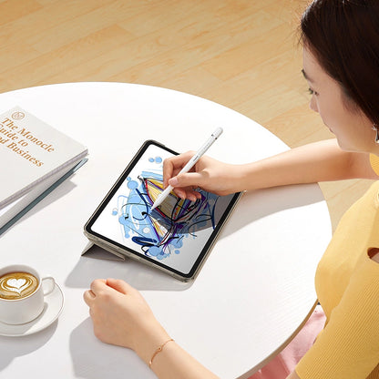 Baseus Smooth Writing 2 stylus with active tip for iPad + USB-A - Lightning cable and replaceable tip - white_3