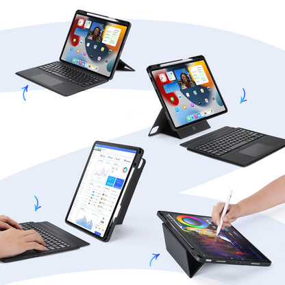 Dux Ducis DK Series Bluetooth Keyboard Case for Apple iPad Pro 12.9 (2020/2021/2022) - Black_5
