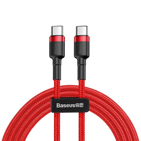 Baseus Cafule Cable USB-C PD 2.0 QC 3.0 60W 1m (Red)_0