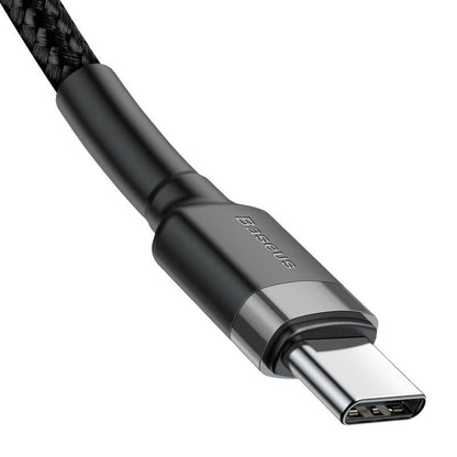 Baseus CATKLF-GG1 USB-C - USB-C PD QC cable 60W 3A 480Mb/s 1m - black and gray_5