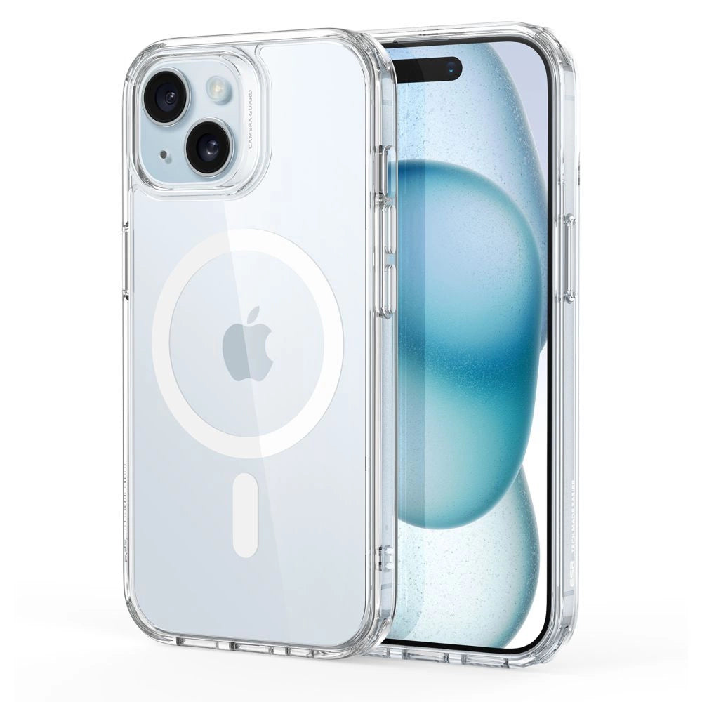 ESR Classic Hybrid Halolock Case with MagSafe for iPhone 15 - Clear_1