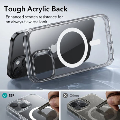 ESR Classic Hybrid Halolock Case with MagSafe for iPhone 15 - Clear_16