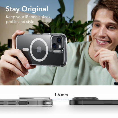 ESR Classic Hybrid Halolock Case with MagSafe for iPhone 15 - Clear_17