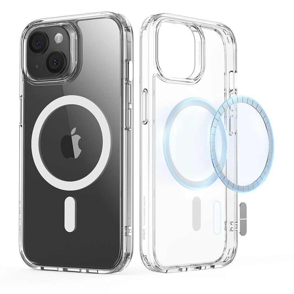 ESR Classic Hybrid Halolock Case with MagSafe for iPhone 15 - Clear_2