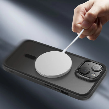 ESR Classic Hybrid Halolock Case with MagSafe for iPhone 15 - Matte Black_4