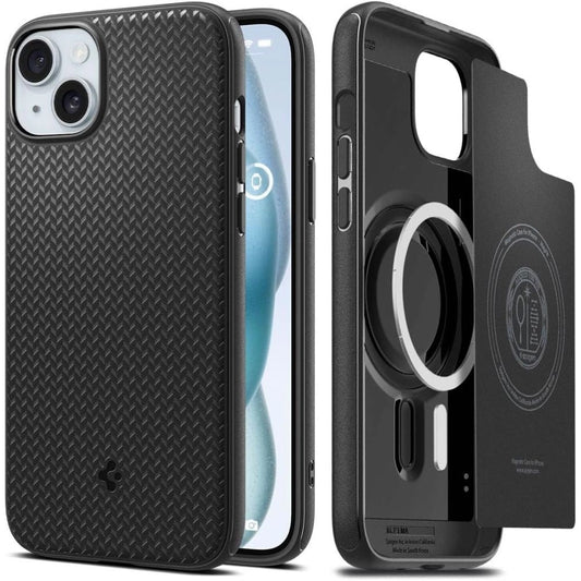 Spigen Mag Armor MagSafe iPhone 15 Case - Matte Black_0