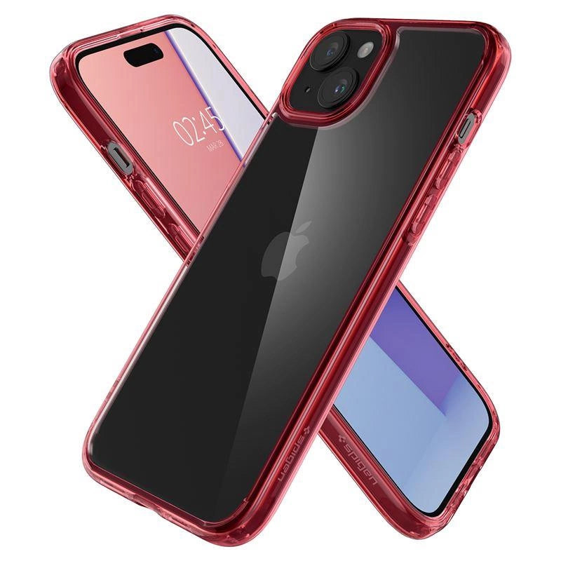Spigen Ultra Hybrid iPhone 15 Case - Red_9
