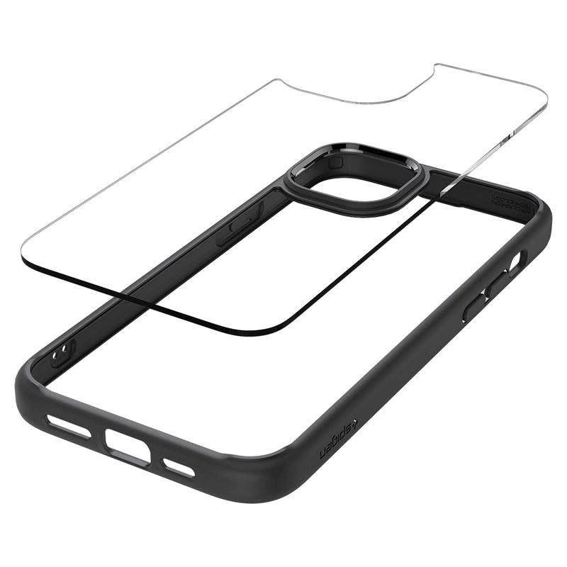 Spigen Crystal Hybrid iPhone 15 Plus Case - Clear Black_2
