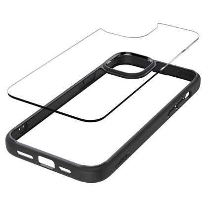 Spigen Crystal Hybrid iPhone 15 Plus Case - Clear Black_2