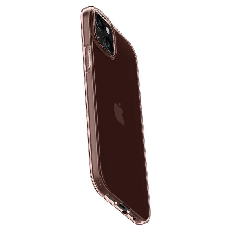 Spigen Crystal Flex iPhone 15 Plus Case - Pink/Transparent_10