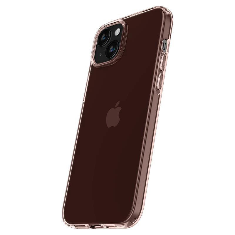 Spigen Crystal Flex iPhone 15 Plus Case - Pink/Transparent_11