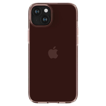 Spigen Crystal Flex iPhone 15 Plus Case - Pink/Transparent_4