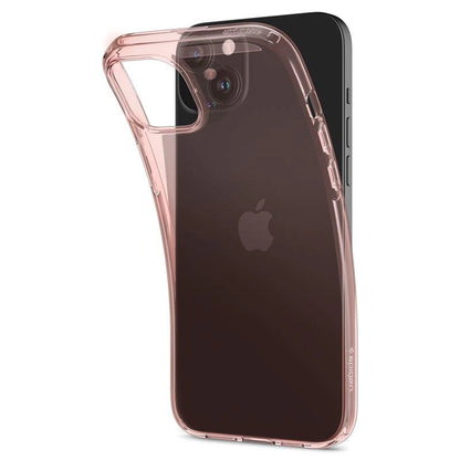 Spigen Crystal Flex iPhone 15 Plus Case - Pink/Transparent_8