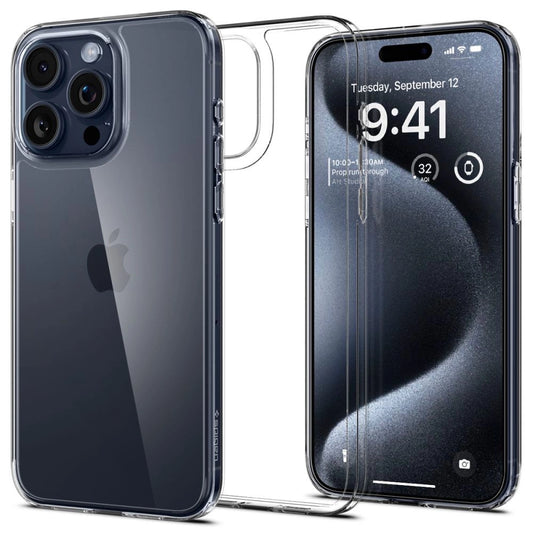 Spigen Airskin Hybrid Case for iPhone 15 Pro - Clear_0