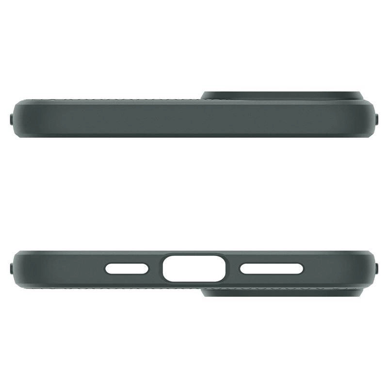 Spigen Liquid Air iPhone 15 Plus Case - Dark Green_14