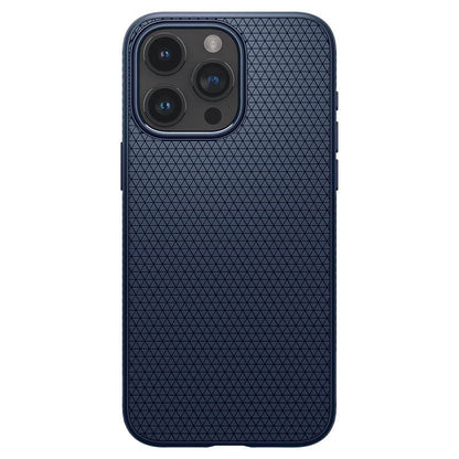 Spigen Liquid Air Case for iPhone 15 Pro Max - Blue_10