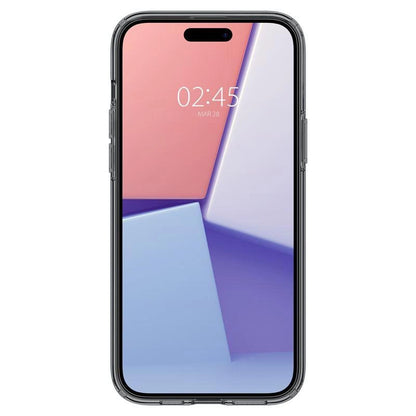 Spigen Crystal Flex iPhone 15 Plus Case - Gray-Transparent_2