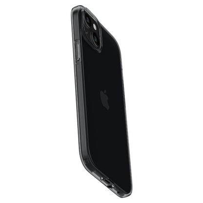 Spigen Crystal Flex iPhone 15 Plus Case - Gray-Transparent_3