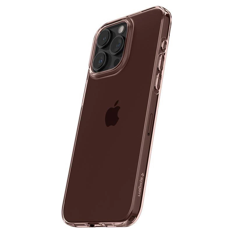Spigen Crystal Flex Case for iPhone 15 Pro Max - Pink/Transparent_8