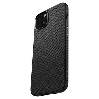 Spigen Liquid Air Case for iPhone 15 Plus - Matte Black_16