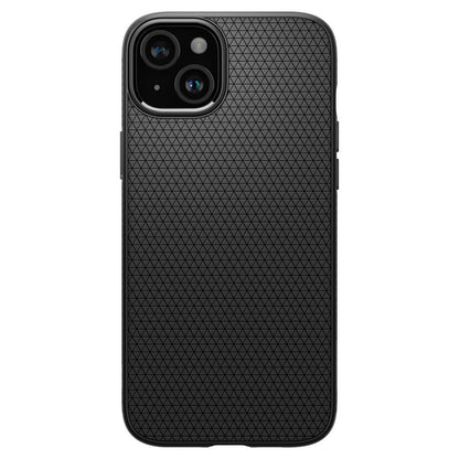 Spigen Liquid Air Case for iPhone 15 Plus - Matte Black_1