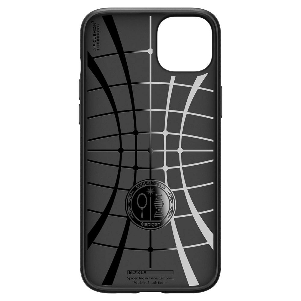 Spigen Liquid Air Case for iPhone 15 Plus - Matte Black_3