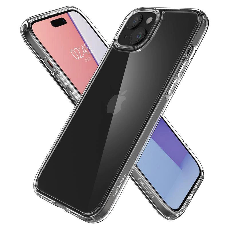 Spigen Crystal Hybrid iPhone 15 Plus Case - Clear_10