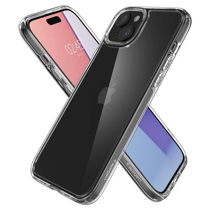 Spigen Crystal Hybrid iPhone 15 Plus Case - Clear_10