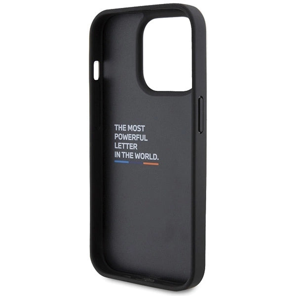 BMW Leather Carbon case for iPhone 15 Pro - black_6
