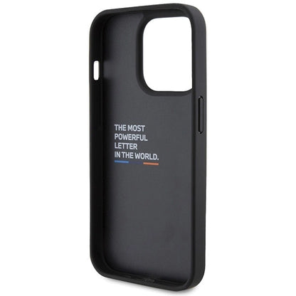BMW Leather Carbon case for iPhone 15 Pro - black_6