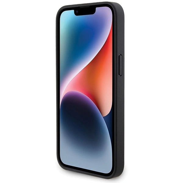 BMW Leather Carbon case for iPhone 15 Pro Max - black_4