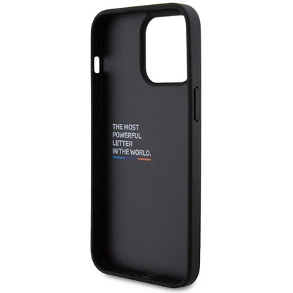 BMW Leather Carbon case for iPhone 15 Pro Max - black_6