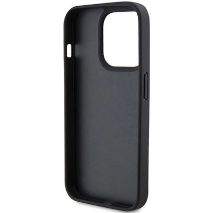 Ferrari Twist Metal Logo case for iPhone 15 Pro - red_6