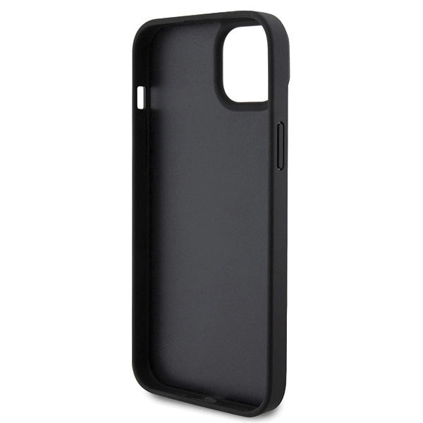 Ferrari Twist Metal Logo case for iPhone 15 Plus - black_6