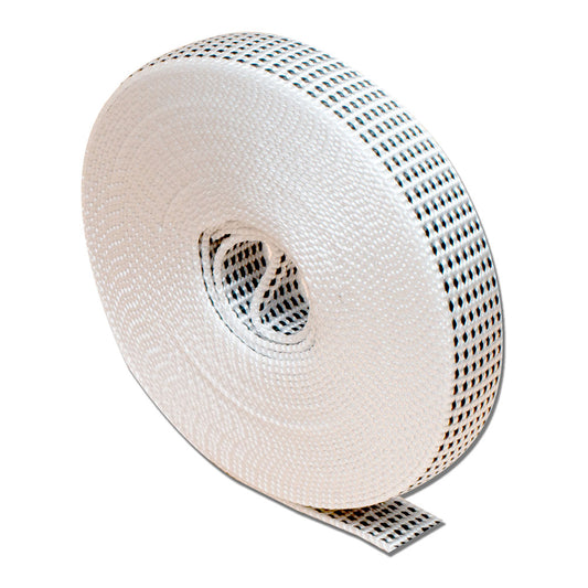 Fita cega pr26, branca com manchas pretas, 18 mm x 6 m_0