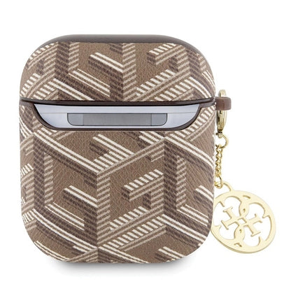 Guess GUA2PGCE4CW case for AirPods 1/2 - brown GCube Charm_1