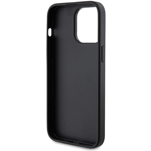 Guess 4G Metal Gold Logo case for iPhone 15 Pro - gray_6