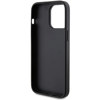 Guess 4G Metal Gold Logo case for iPhone 15 Pro - gray_6