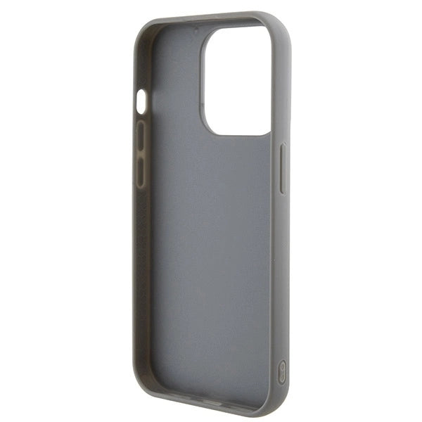 Guess Sequin Script Metal case for iPhone 15 Pro - silver_6