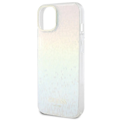 Guess IML Faceted Mirror Disco Iridescent case for iPhone 15 - multicolored_5