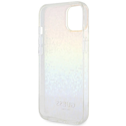 Guess IML Faceted Mirror Disco Iridescent case for iPhone 15 - multicolored_6