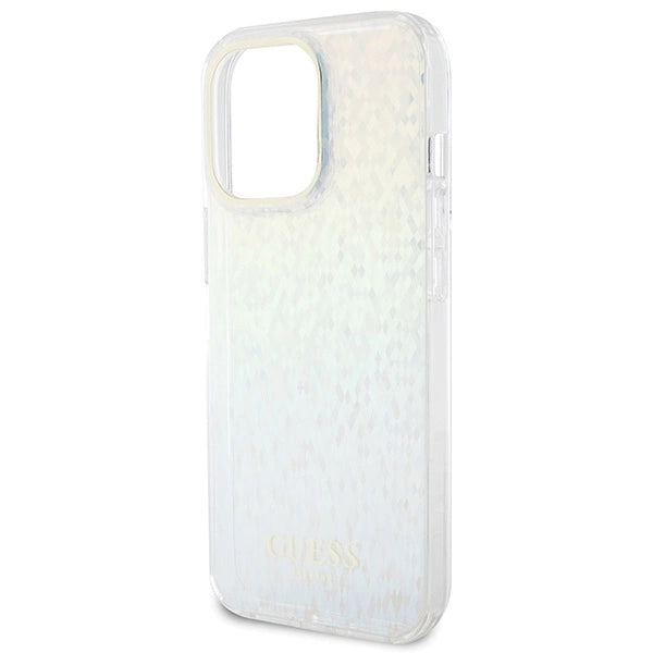 Guess IML Faceted Mirror Disco Iridescent case for iPhone 15 Pro Max - multicolored_5