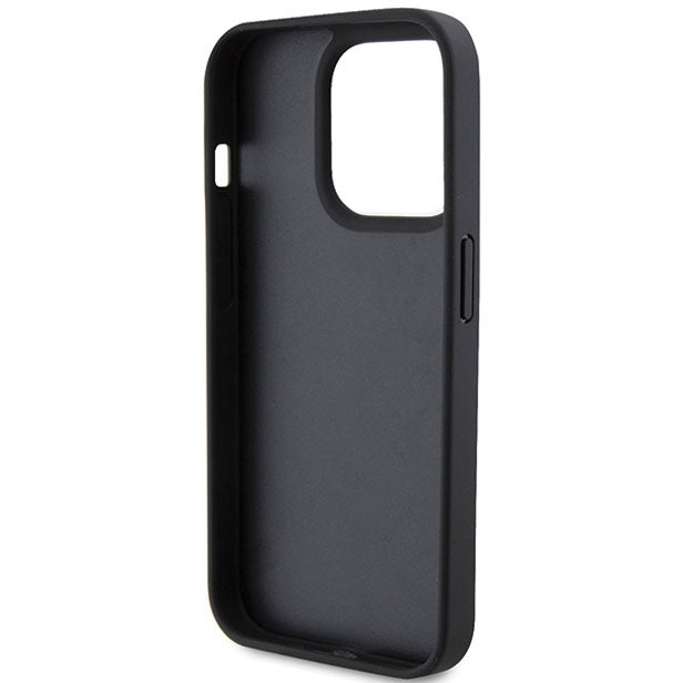 Guess Leather 4G Stamped case for iPhone 15 Pro Max - black_6
