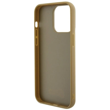 Guess Disco Metal Script case for iPhone 15 Pro Max - gold_6