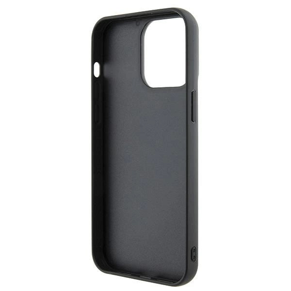 Guess Sequin Script Metal case for iPhone 15 Pro Max - black_6