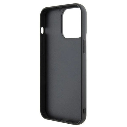 Guess Sequin Script Metal case for iPhone 15 Pro Max - black_6
