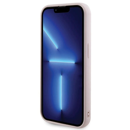 Guess Quilted Metal Logo case for iPhone 15 Pro Max - pink_4